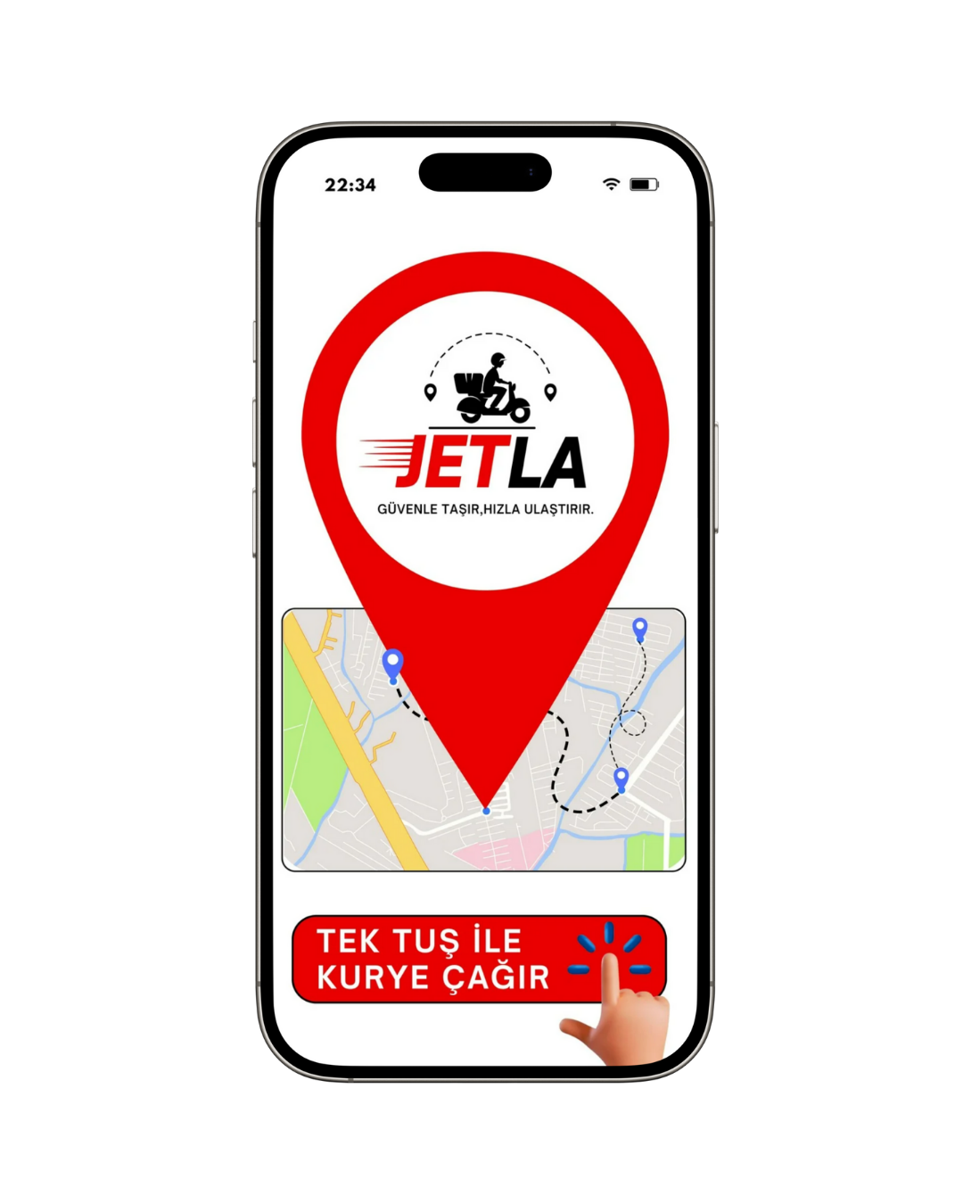 Kurye Uygulaması Ekran Görüntüsü